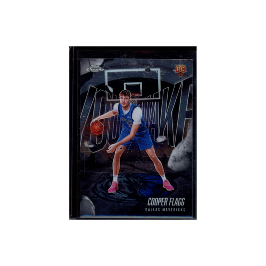 Cooper Flagg 2025 Topps Chrome Youthquake Rookie
