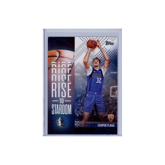 Cooper Flagg 2025 Topps Rise to Stardom Rookie