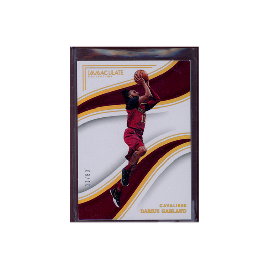 Darius Garland 2022-23 Panini Immaculate Basketball Gold /10