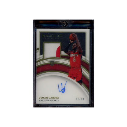 Usman Garuba 2021-22 Panini Immaculate Basketball RPA /99