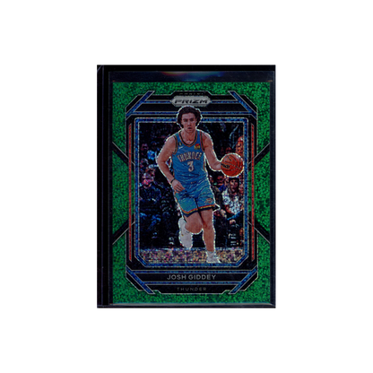 Josh Giddey 2022-23 Panini Prizm Basketball Green Sparkle /8