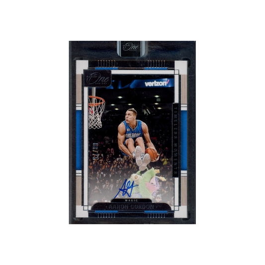 Aaron Gordon 2023-24 Panini One and One Basketball Timeless Moments Auto /75