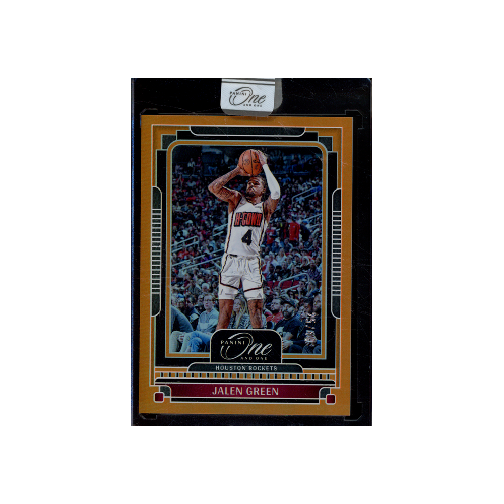 Jalen Green 2024-25 Panini One and One Basketball Orange /49
