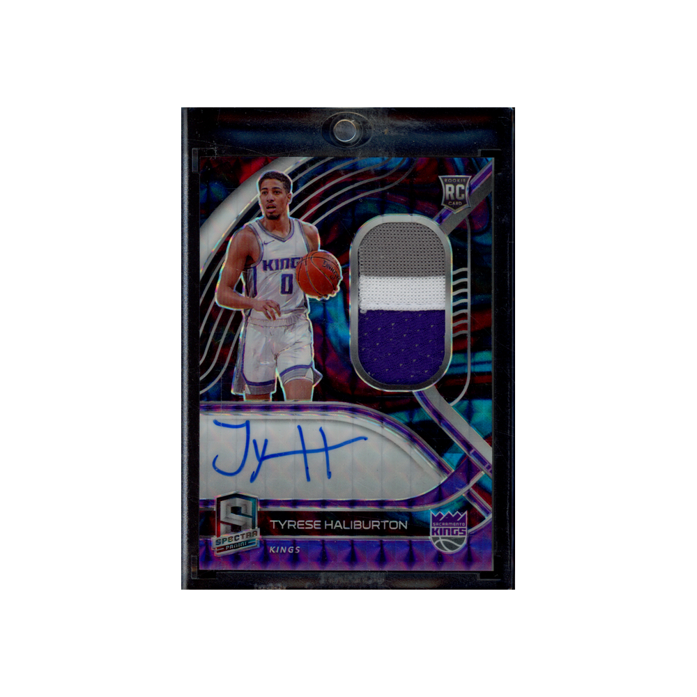 Tyrese Haliburton 2020-21 Panini Spectra Basketball RPA /49