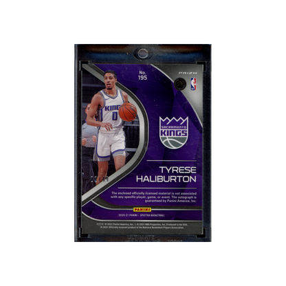 Tyrese Haliburton 2020-21 Panini Spectra Basketball RPA /49