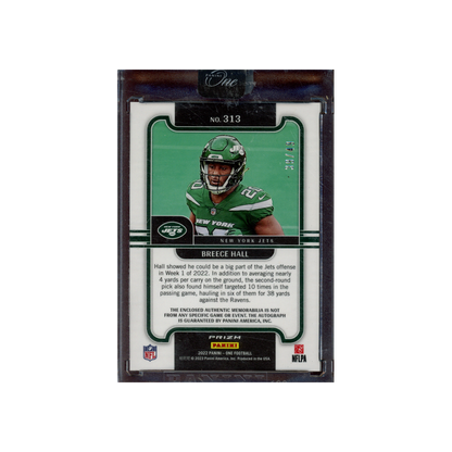 Breece Hall 2022 Panini One Football Precision RPA /49