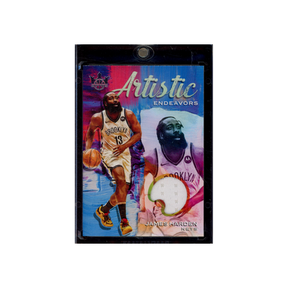 James Harden 2020-21 Panini Court Kings Basketball Artistic Endeavors Patch /149