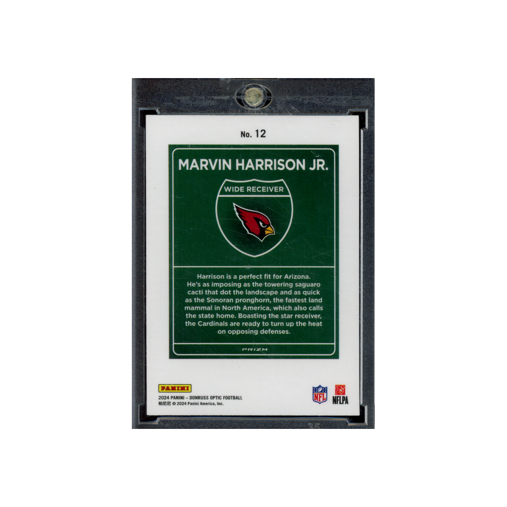 Marvin Harrison Jr 2024 Panini Donruss Optic Football Downtown Rookie