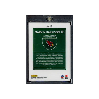 Marvin Harrison Jr 2024 Panini Donruss Optic Football Downtown Rookie