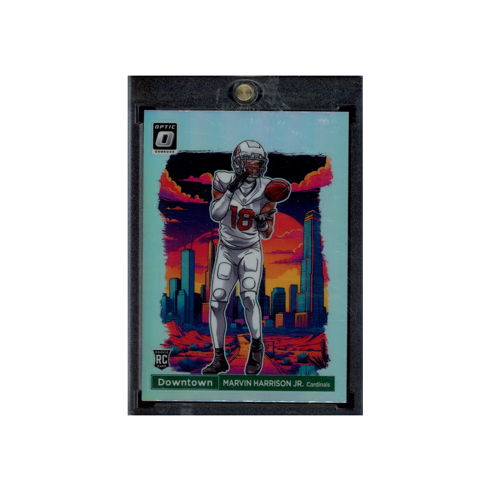 Marvin Harrison Jr 2024 Panini Donruss Optic Football Downtown Rookie