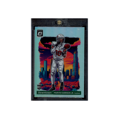 Marvin Harrison Jr 2024 Panini Donruss Optic Football Downtown Rookie