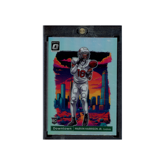 Marvin Harrison Jr 2024 Panini Donruss Optic Football Downtown Rookie