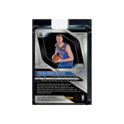 Isaiah Hartenstein 2024-25 Panini Prizm Basketball Cherry Blossom Prizm /20
