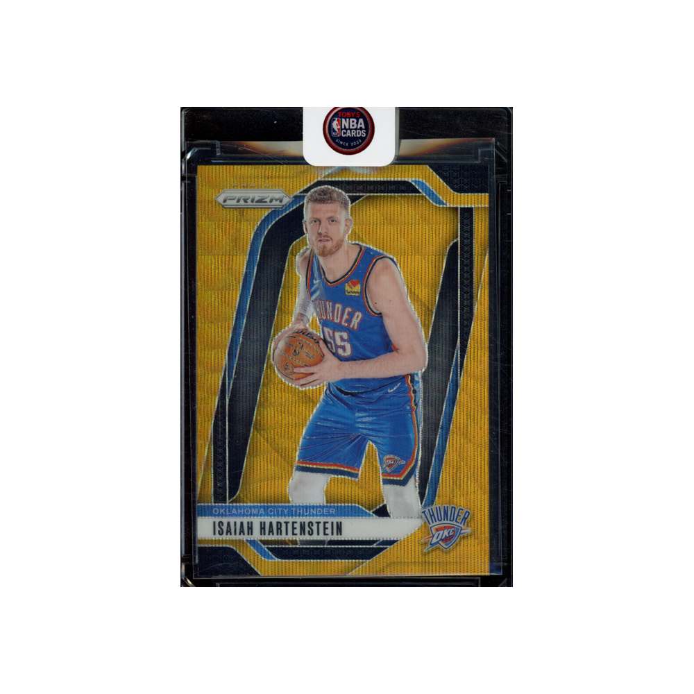 Isaiah Hartenstein 2024-25 Panini Prizm Gold Wave Prizm /10