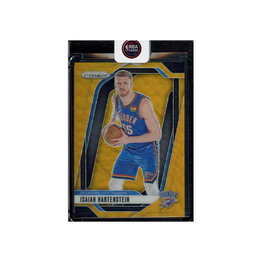 Isaiah Hartenstein 2024-25 Panini Prizm Gold Wave Prizm /10