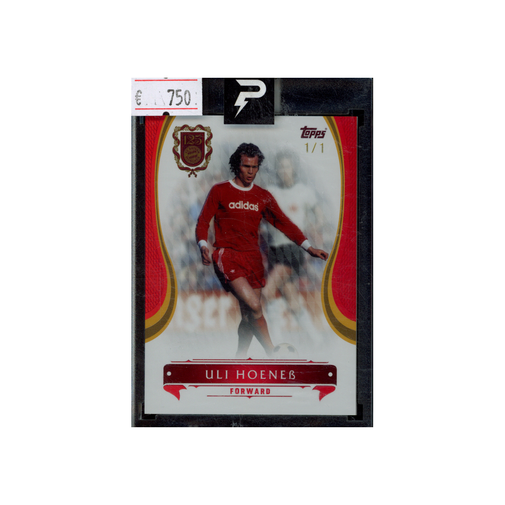 Uli Hoeneß 2025 Topps Bayern München 125 Years 1/1