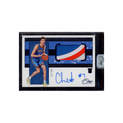 Chet Holmgren 2022-23 Panini One and One Basketball RPA Blue /49
