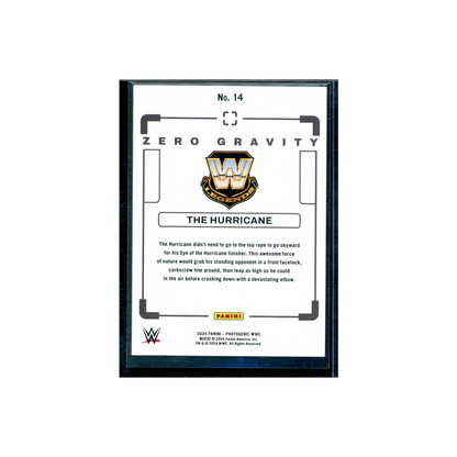 The Hurricane 2024 Panini Photogenic WWE Zero Gravity Diamond /75