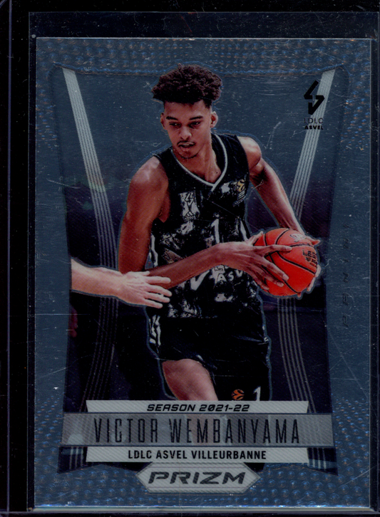 Victor Wembanyama 2023-24 Panini Prizm Euroleague Basketball Flashback #4