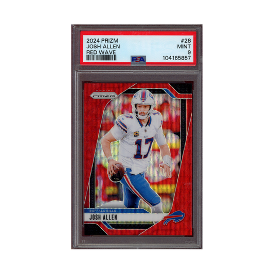 Josh Allen 2024 Panini Prizm Football Red Wave Prizm /149