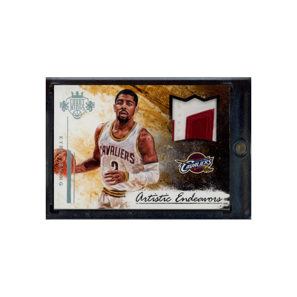 Kyrie Irving 2015-16 Panini Court Kings Basketball Artistic Endeavors Patch 1/1
