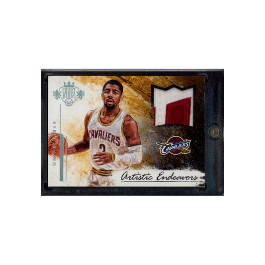 Kyrie Irving 2015-16 Panini Court Kings Basketball Artistic Endeavors Patch 1/1