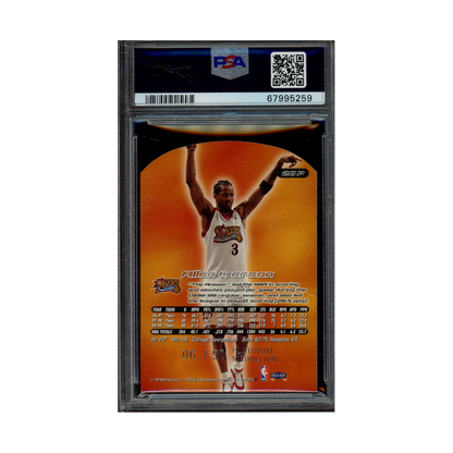 Allen Iverson 1999 Ultra Platinum Medallion Die-Cut /50 PSA 6