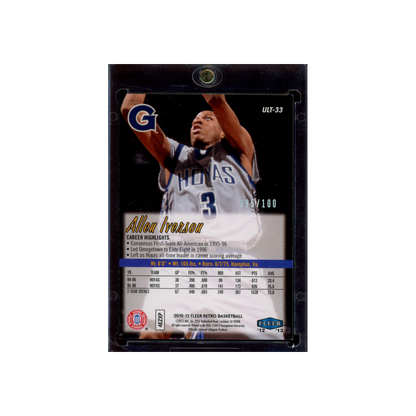 Allen Iverson 2012-13 Fleer Retro Basketball Ultra /100