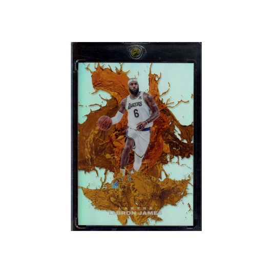 LeBron James 2022 Panini The National Silver Waves /25