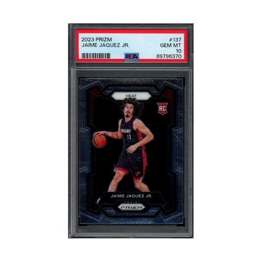Jaime Jaquez Jr 2023 Panini Prizm Basketball Rookie PSA 10
