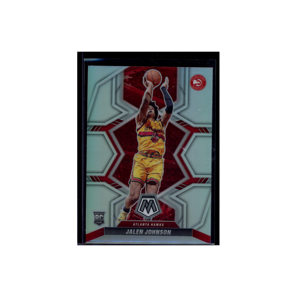 Jalen Johnson 2021-22 Panini Mosaic Basketball Rookie Silver #228