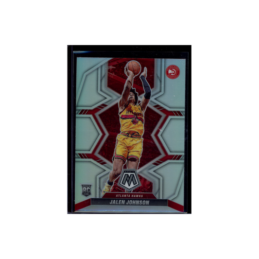 Jalen Johnson 2021-22 Panini Mosaic Basketball Rookie Silver #228