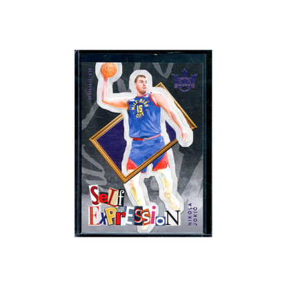 Nikola Jokic 2024-25 Panini Court Kings Basketball Self Expression Pink /49