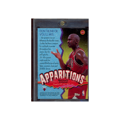 Michael Jordan 1998 Topps Apparitions