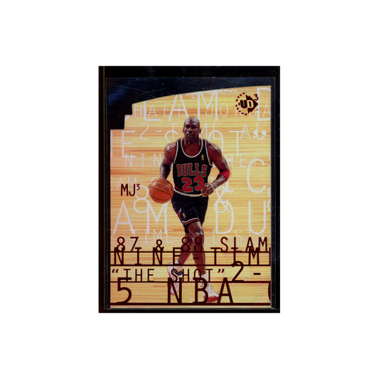 Michael Jordan 1997 Upper Deck MJ3 The Shot