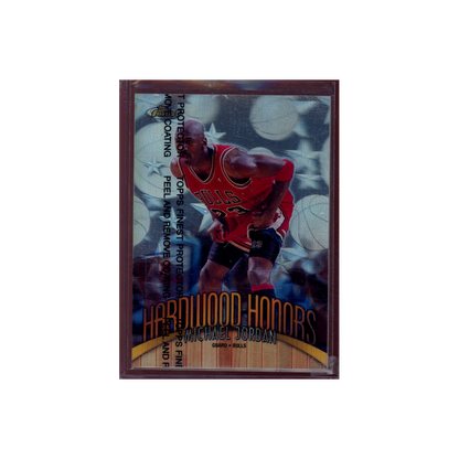 Michael Jordan 1998 Topps Finest Hardwood Honors