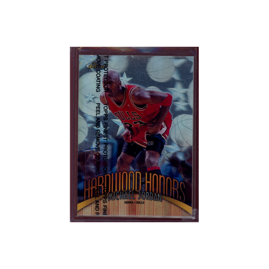 Michael Jordan 1998 Topps Finest Hardwood Honors