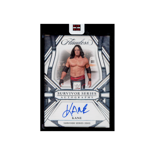 Kane 2024 Panini Flawless WWE Survivor Series Auto /25