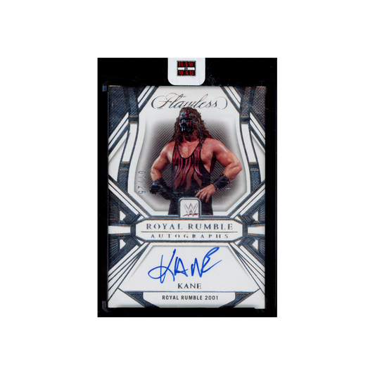 Kane 2024 Panini Flawless WWE Royal Rumble Autographs /25
