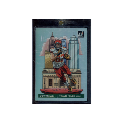 Travis Kelce 2024 Panini Donruss Football Downtown