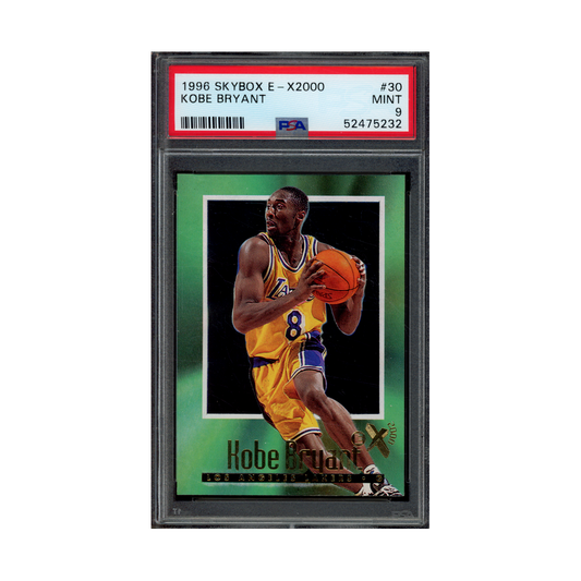 Kobe Bryant 1996 Skybox E-X 2000 Rookie PSA 9