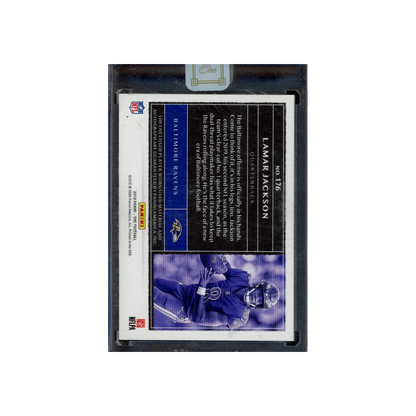 Lamar Jackson 2019 Panini One Football Patch Auto /50