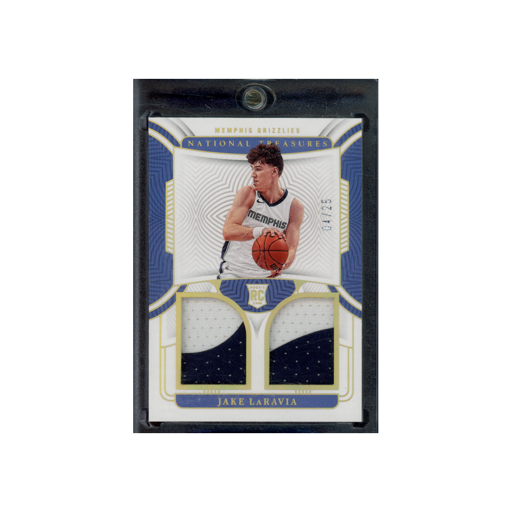 Jake LaRavia 2022-23 Panini National Treasures Basketball Rookie Patch /25