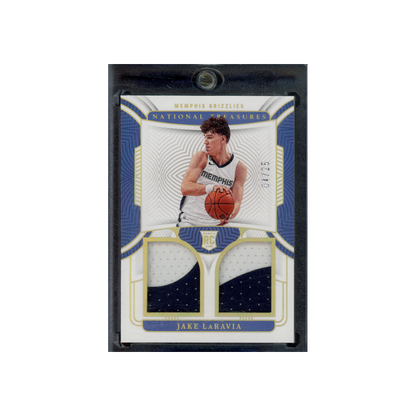 Jake LaRavia 2022-23 Panini National Treasures Basketball Rookie Patch /25