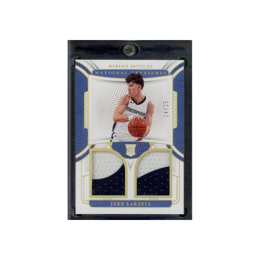 Jake LaRavia 2022-23 Panini National Treasures Basketball Rookie Patch /25