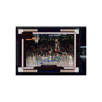 Zach LaVine 2023-24 Panini One and One Basketball Timeless Moments Auto Red /25