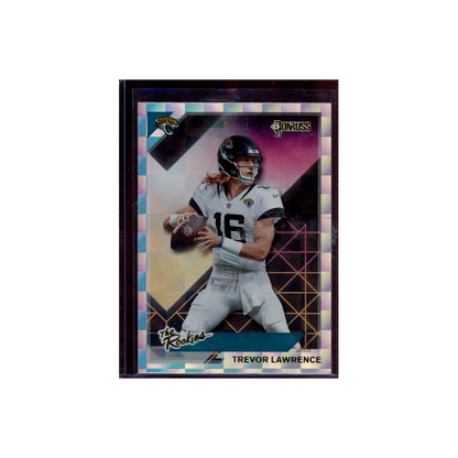 Trevor Lawrence 2021 Panini Donruss Football The Rookies