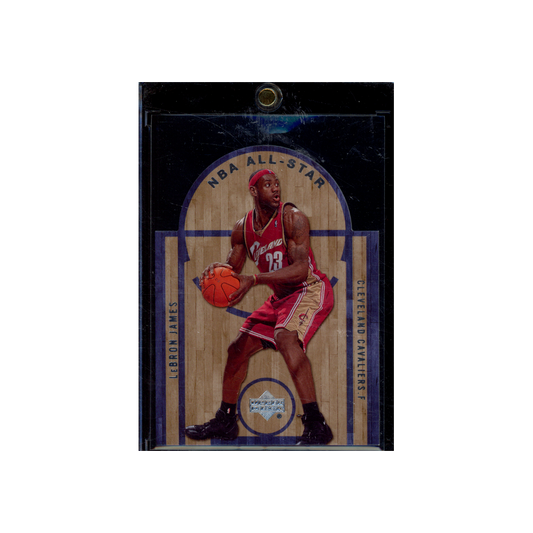 LeBron James 2007-08 Upper Deck NBA All-Stars Die-Cut