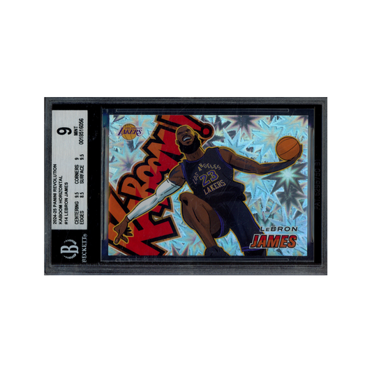 LeBron James 2024-25 Panini Revolution Basketball Kaboom BGS 9