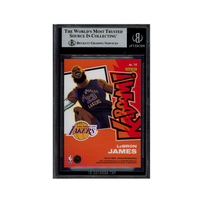 LeBron James 2024-25 Panini Revolution Basketball Kaboom BGS 9